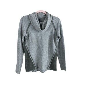 Kuhl Womens Nova Green Sweater Size Small  Cowl Neck Pullover Outdoors Mock Wool